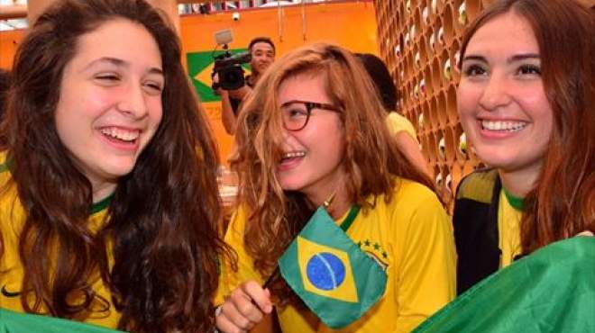 صور بنات 2014 مشجعات كأس العالم البرازيل 2014