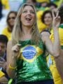 اجمل بنات مشجعات كأس العالم 2014 في البرازيل صور بنات 2014
