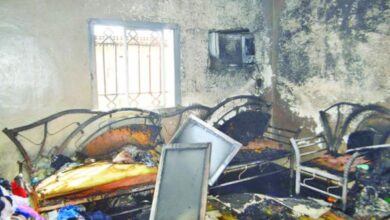 ثلاثة أطفال قتلوا في حريق جدة 5