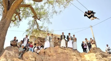 عادات اليمن في عيد الأضحى المدرهة في اليمن