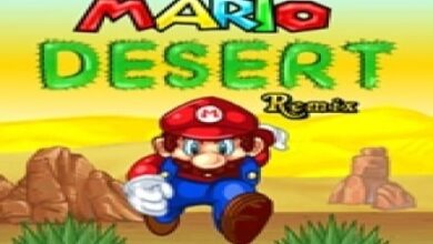 لعبة ماريو في الصحراء من العاب فلاش : موقع برق : Games Flash