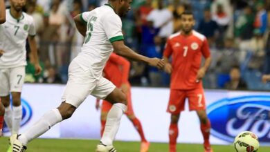 شاهد صور و اهداف و نتائج مباراة السعودية و البحرين خليجي 22 2