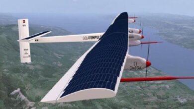 طائرة شمسية , وانطلاقها حول العالم