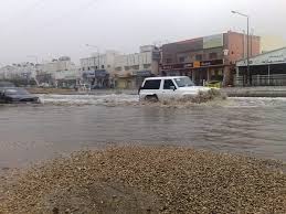الرياض تغرق بسبب الأمطار 13
