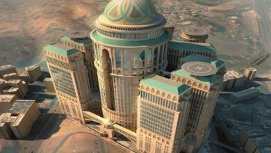 صور اكبر فندق وقبة في العالم في مكة السعودية السياحة في السعودية مكة 2015