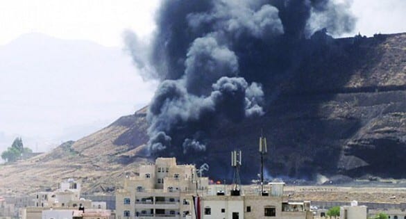 انفجار يهز بجوار المستشفى العسكري في صنعاء صحافة نت اخبار اليمن 30-6-2015 يمن برس المشهد اليمني