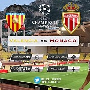 مباراة موناكو وفالنسيا 25-8-2015