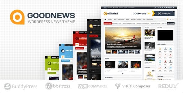 -قالب جود نيوز الإخباريGoodnews