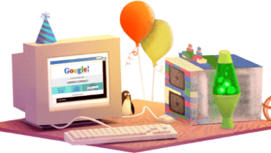 خربشة Google قوقل تحتفل بعيد ميلادها 27 سبتمبر 2015 google-ne-zaman الذكرى 17 7