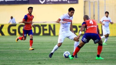 ملخص مباراة الزمالك وبتروجيت (2-0) في الدوري المصري 13
