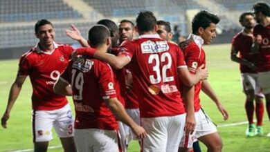 تشكيلة النادي الاهلي امام الانتاج الحربي في الدوري المصري 1