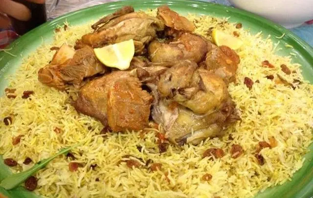 الكبسة بالدجاج بالطريقة السعودية