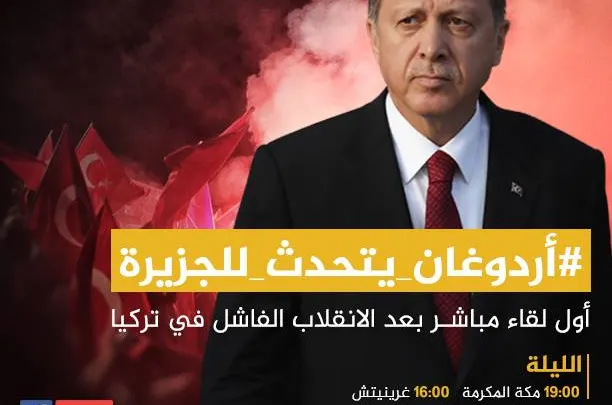 مقابلة الرئيس التركي اردوغان