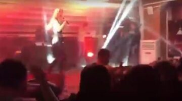 تفاصيل الإنفجار في حفل الشابة Aleyna Tilki فيديو Aleyna Tilki Nin Konserinde Bomba Patladı 6