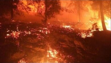 صور جديدة اسرائيل تحترق بعد منعهم الأذان في القدس 3