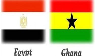 مباراة غانا ومصر 13-11-2016