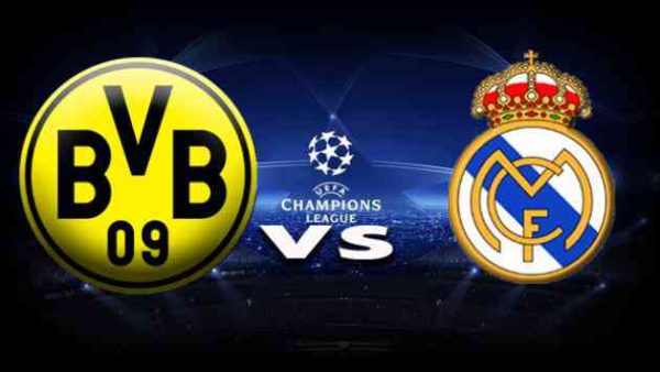 بث مباشر لمباراة ريال مدريد وبوروسيا دورتموند يلا شوت اليوم 7/12/2016 اون لاين فى دورى ابطال اوروبا موعد مباراة ريال مدريد و دورتموند