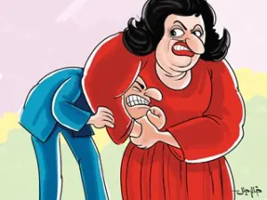 روايات يمنية مضحكة : قصة الزوج والزوجه وتفتيش التلفونات من قصص فاطمة علي