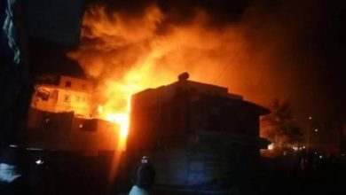سبب حريق في مذبح الليلة في اليمن 3