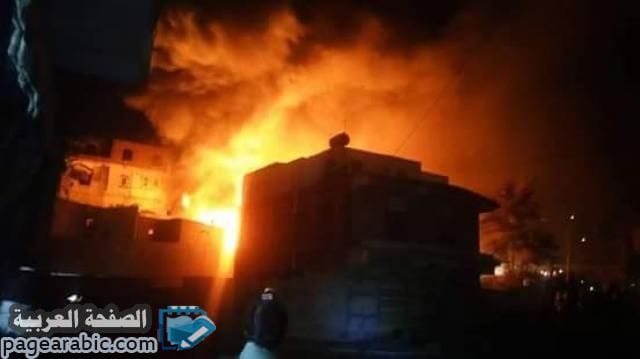 سبب حريق في مذبح الليلة في اليمن 1