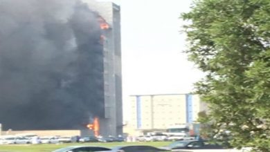 حريق مبنى النيابة العامة في الدمام لم يخلف أي خسائر وسوف يتم مباشرة العمل الإثنين 2