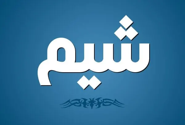 معنى كلمة اسم شيم