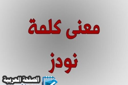 نودز معنى كلمة نودز بالعربي nodes إحذر ترجمه