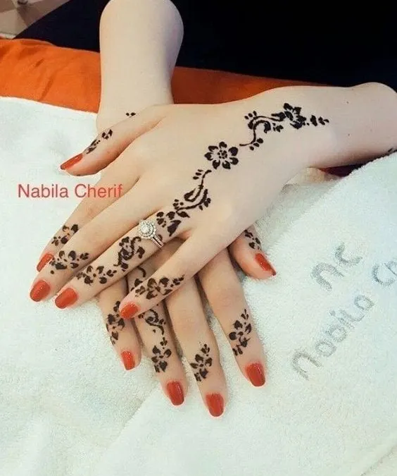 رسومات حنه ناعمة 2026 للعيد بنات عرائس مناسبات نقش حناء