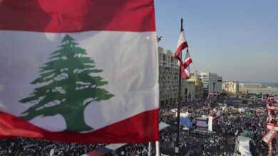 عدد سكان لبنان  2020