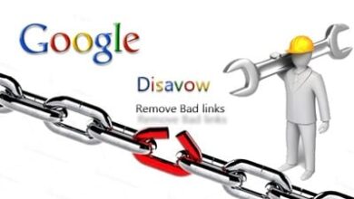 استخدام اداة التنصل Disavow في المواقع النموذجية والمتوافقة مع جوجل 5